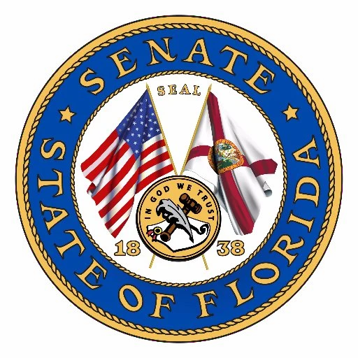 Seal of the Florida Senate.